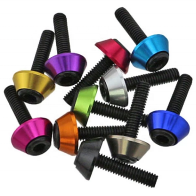 Custom Aluminum Anodized Coloful Screw Cap