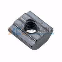 T Nut Slot 6 steel material with zinc plated surface