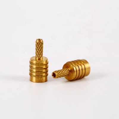 Bike vehicle accessory hot sale brass knurled bicycle pump  valve adapter for fire protection