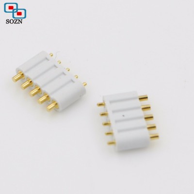 battery leaf spring contact connector pin