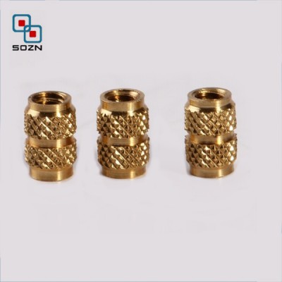 high precision CNC brass female threaded insert/grooving insert