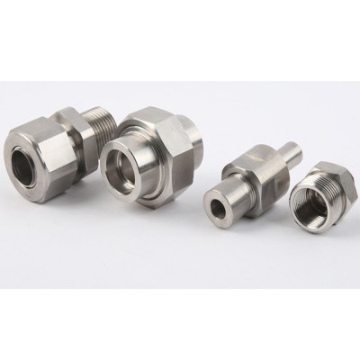 Custom stainless steel and copper no-standard hexagonal nut