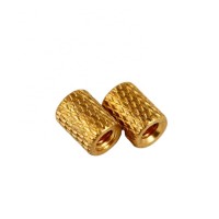 OEM Precise Embossed Brass Stainless Steel Knurling Insert Nut