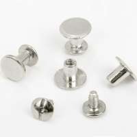 Screw for Belt Buckle Rivet Head Screw Leather Belt Screws