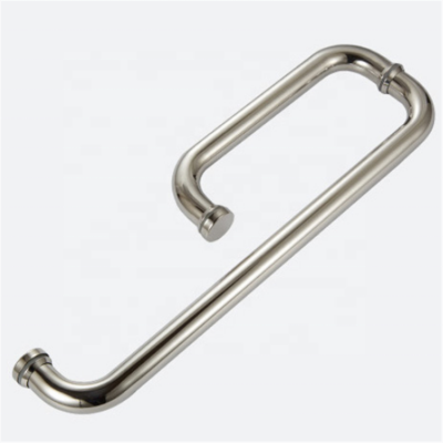 Stainless Steel Shower Door Pipe Handle