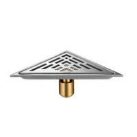 Stainless Steel Triangle Bathroom Floor Drain